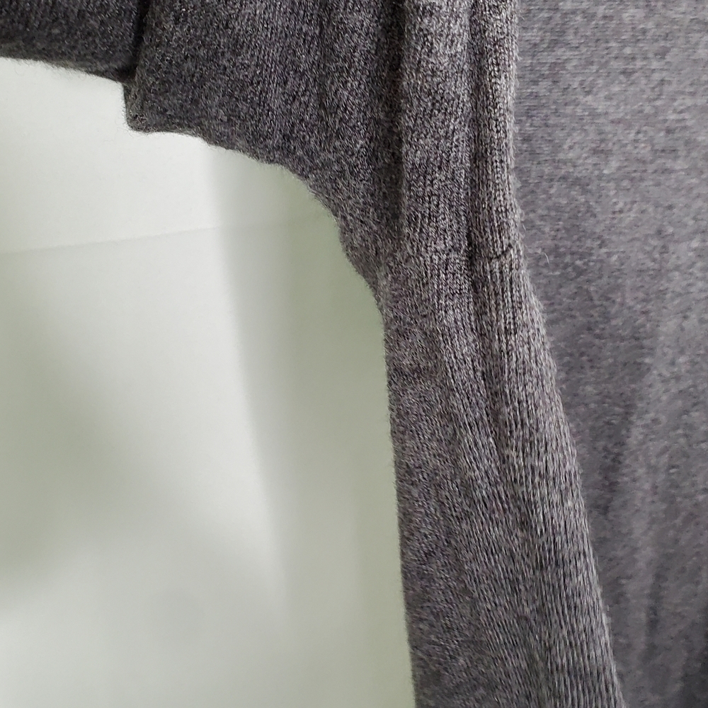 EUC Gerard Darel Designer Cozy & Soft Gray Turtleneck Sweater Size 2 Medium - Picture 8 of 10